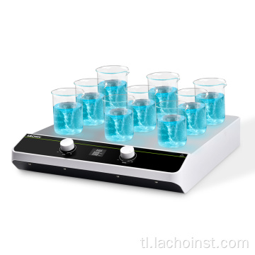 Maraming posisyon 1L 9-channel magnetic stirrer